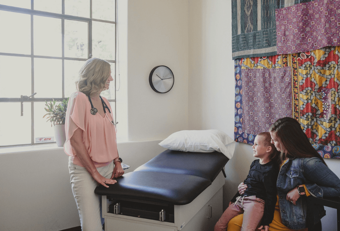 Dr. Stoecker with Direct Primary Care patients and members.