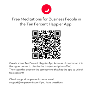 Ten Percent Happier Free Code