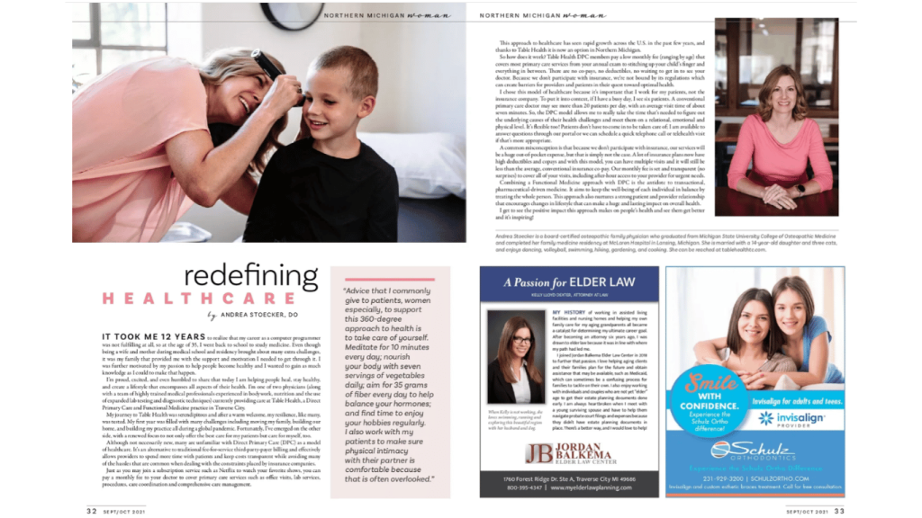 Northern Michigan Woman